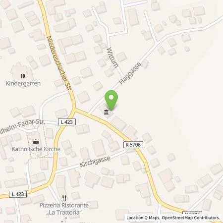 Standortübersicht der Tankstelle naturenergie hochrhein AG in 78083 Dauchingen