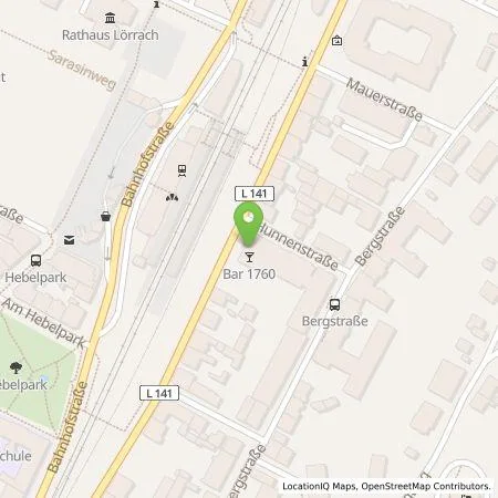 Standortübersicht der Tankstelle naturenergie hochrhein AG in 79539 Lörrach