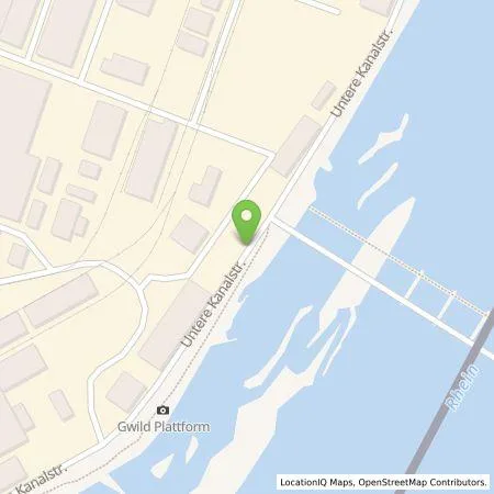 Standortübersicht der Tankstelle naturenergie hochrhein AG in 79618 Rheinfelden