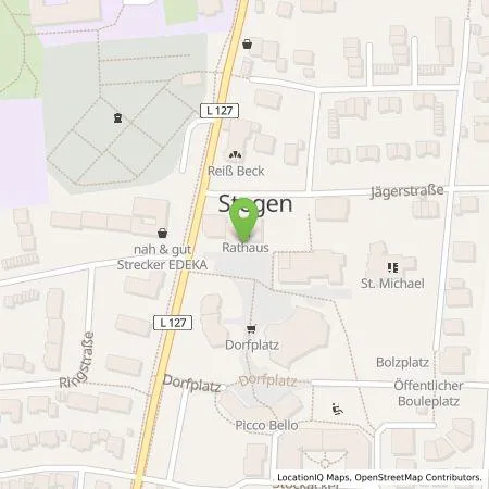 Standortübersicht der Tankstelle naturenergie hochrhein AG in 79252 Stegen