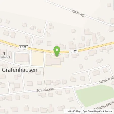 Standortübersicht der Tankstelle naturenergie hochrhein AG in 79865 Grafenhausen