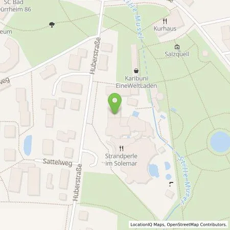 Standortübersicht der Tankstelle naturenergie hochrhein AG in 78073 Bad Dürrheim