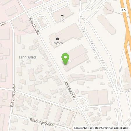 Standortübersicht der Tankstelle naturenergie hochrhein AG in 79576 Weil am Rhein