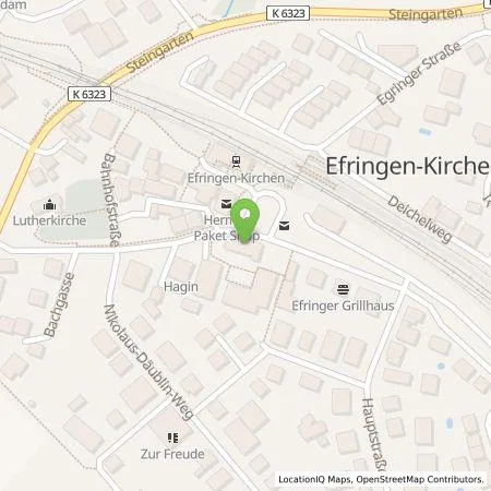 Standortübersicht der Tankstelle naturenergie hochrhein AG in 79588 Efringen-Kirchen