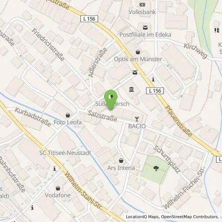 Standortübersicht der Tankstelle naturenergie hochrhein AG in 79822 Titisee-Neustadt