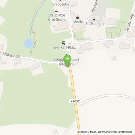 Standortübersicht der Tankstelle naturenergie hochrhein AG in 79809 Weilheim