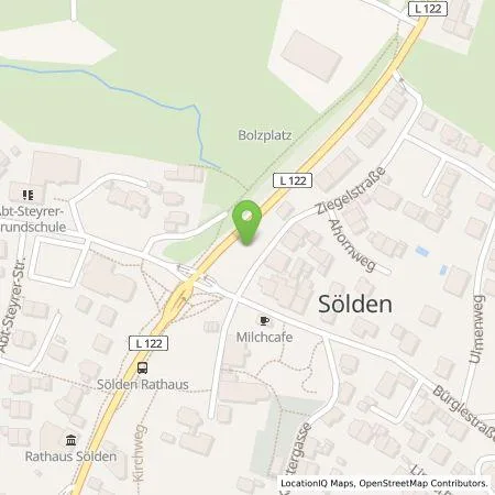 Standortübersicht der Tankstelle naturenergie hochrhein AG in 79294 Sölden