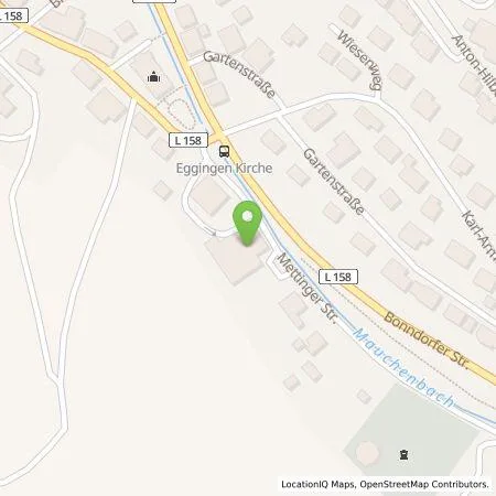 Standortübersicht der Tankstelle naturenergie hochrhein AG in 79805 Eggingen