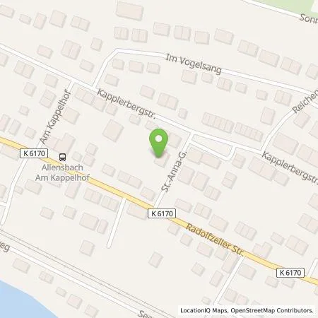 Standortübersicht der Tankstelle naturenergie hochrhein AG in 78476 Allensbach