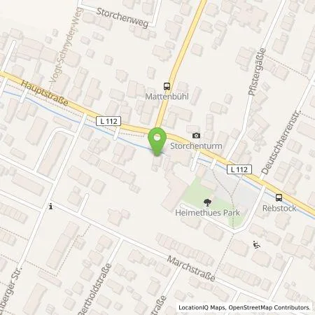 Standortübersicht der Tankstelle naturenergie hochrhein AG in 79211 Denzlingen