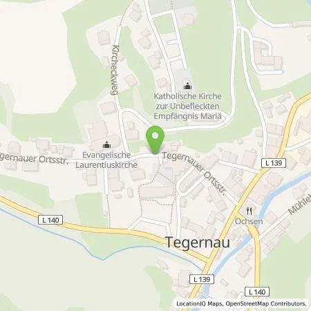 Standortübersicht der Tankstelle naturenergie hochrhein AG in 79692 Kleines Wiesental