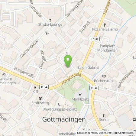 Standortübersicht der Tankstelle naturenergie hochrhein AG in 78244 Gottmadingen