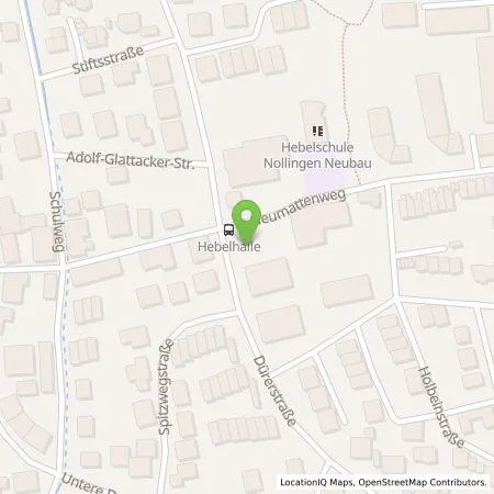 Standortübersicht der Tankstelle naturenergie hochrhein AG in 79618 Rheinfelden