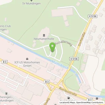 Standortübersicht der Tankstelle naturenergie hochrhein AG in 79312 Emmendingen