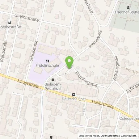 Standortübersicht der Tankstelle naturenergie hochrhein AG in 79540 Lörrach