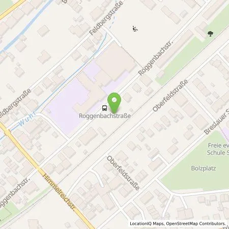 Standortübersicht der Tankstelle naturenergie hochrhein AG in 79650 Schopfheim