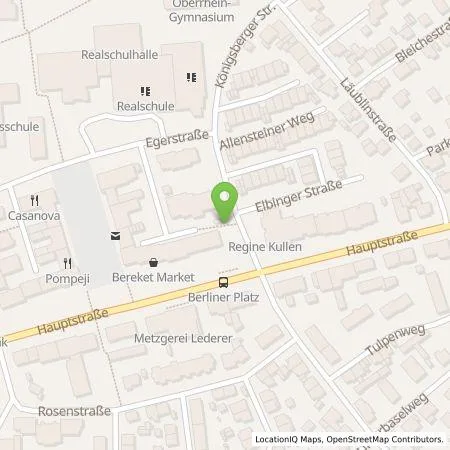 Standortübersicht der Tankstelle naturenergie hochrhein AG in 79576 Weil am Rhein