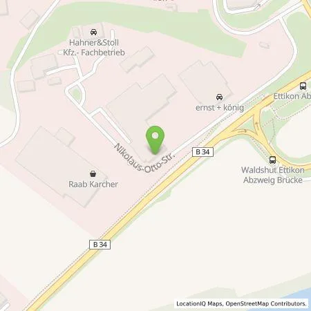 Standortübersicht der Tankstelle naturenergie hochrhein AG in 79761 Waldshut-Tiengen