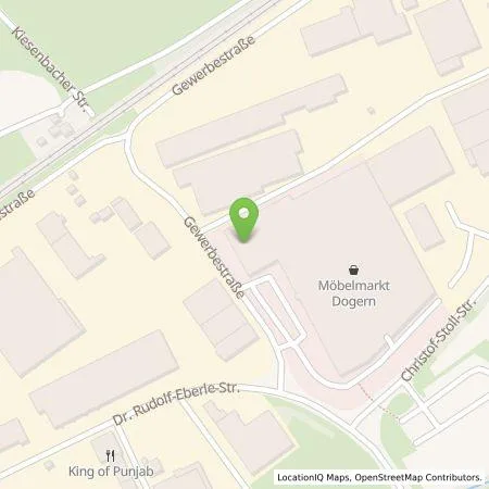 Standortübersicht der Tankstelle naturenergie hochrhein AG in 79804 Dogern