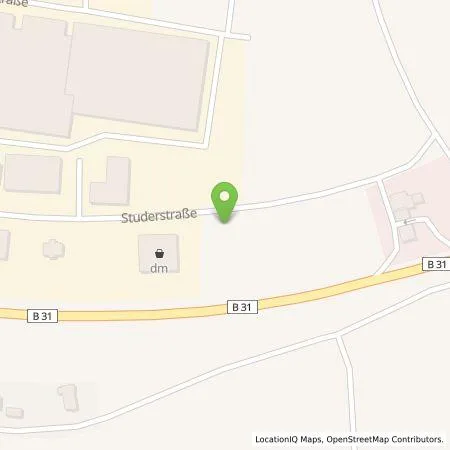 Standortübersicht der Tankstelle naturenergie hochrhein AG in 79843 Löffingen