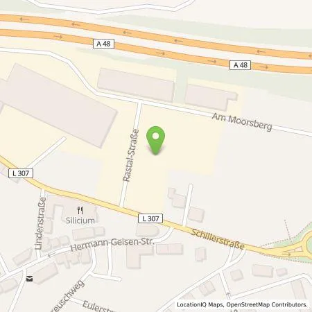 Standortübersicht der Tankstelle Energieversorgung Mittelrhein AG in 56203 Höhr-Grenzhausen