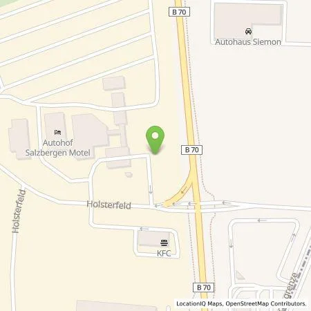 Standortübersicht der Tankstelle IONITY GmbH in 48499 Salzbergen