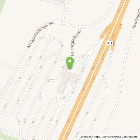 Standortübersicht der Tankstelle IONITY GmbH in 94036 Passau