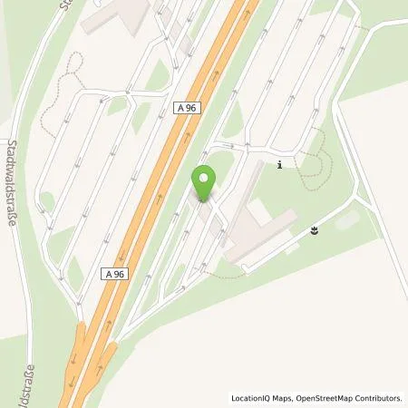 Standortübersicht der Tankstelle IONITY GmbH in 86899 Landsberg am Lech