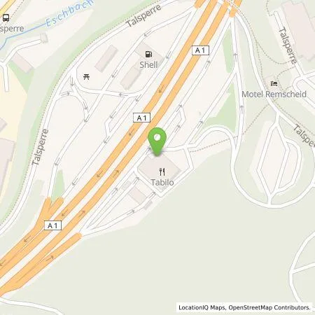 Standortübersicht der Tankstelle IONITY GmbH in 42859 Wermelskirchen