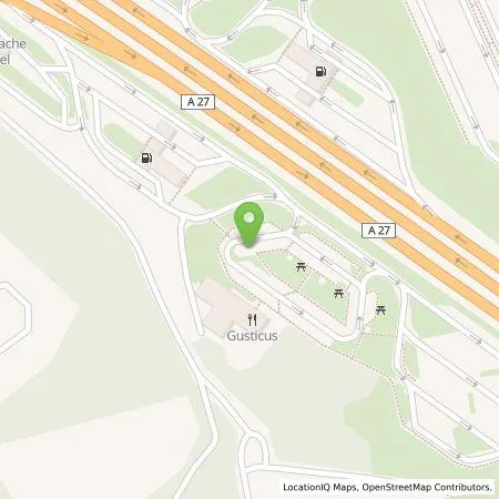 Standortübersicht der Tankstelle IONITY GmbH in 27299 Langwedel