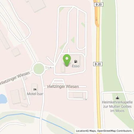 Standortübersicht der Tankstelle IONITY GmbH in 94431 Pilsting