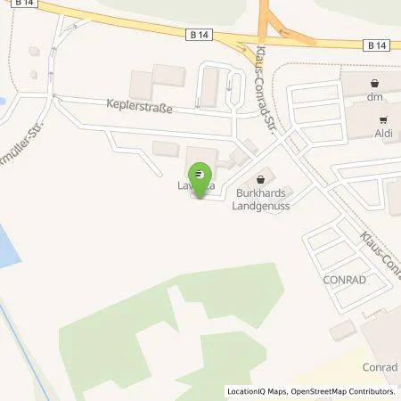 Standortübersicht der Tankstelle IONITY GmbH in 92533 Wernberg-Köblitz