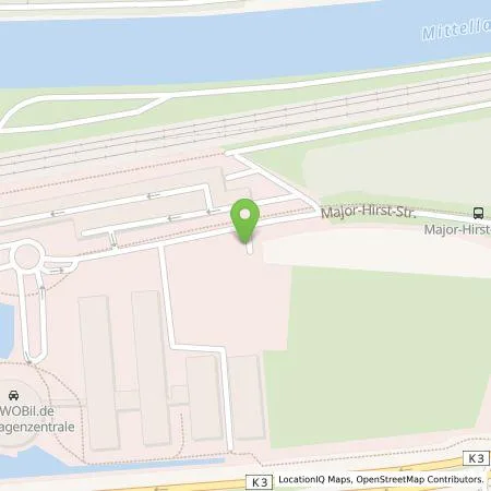 Standortübersicht der Tankstelle IONITY GmbH in 38442 Wolfsburg