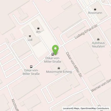 Standortübersicht der Tankstelle IONITY GmbH in 85386 Eching