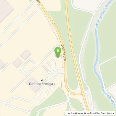 Standortübersicht der Tankstelle IONITY GmbH in 97478 Knetzgau