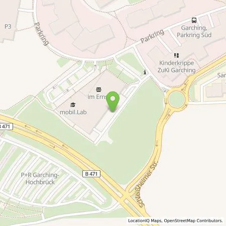 Standortübersicht der Tankstelle IONITY GmbH in 85748 Garching