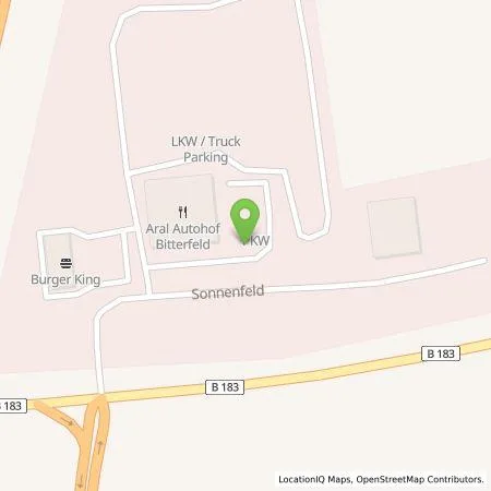 Standortübersicht der Tankstelle IONITY GmbH in 06766 Bitterfeld-Wolfen