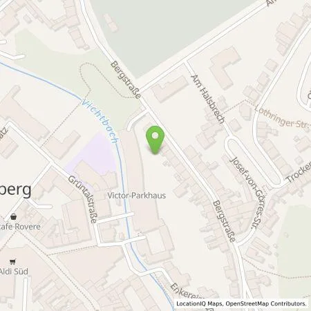 Standortübersicht der Tankstelle Fred Pfennings GmbH & Co. KG in 52222 Stolberg