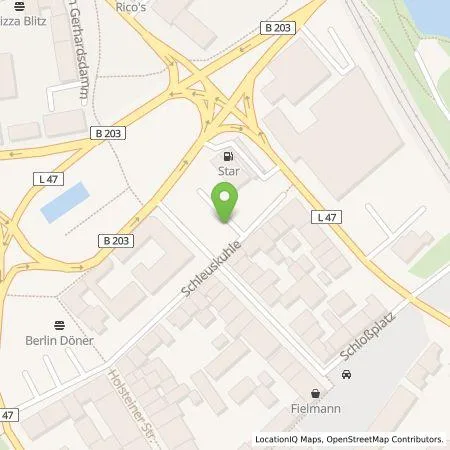 Standortübersicht der Tankstelle Stadtwerke SH GmbH & Co. KG in 24768 Rendsburg