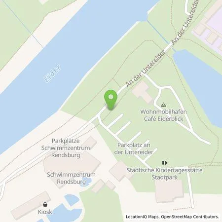 Standortübersicht der Tankstelle Stadtwerke SH GmbH & Co. KG in 24768 Rendsburg