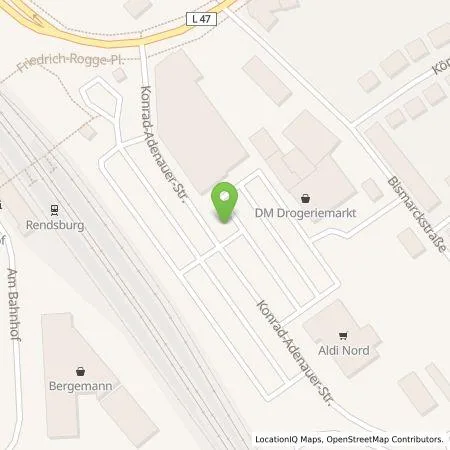 Standortübersicht der Tankstelle Stadtwerke SH GmbH & Co. KG in 24768 Rendsburg