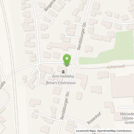 Standortübersicht der Tankstelle Stadtwerke SH GmbH & Co. KG in 24866 Busdorf