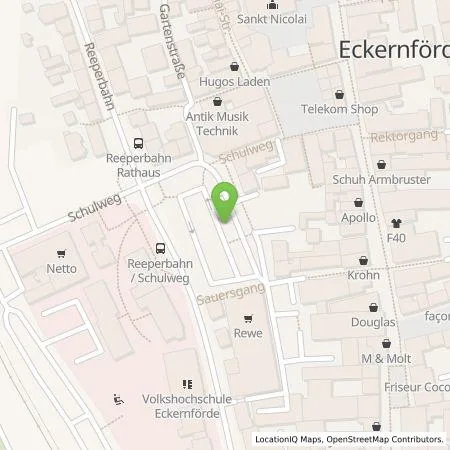 Standortübersicht der Tankstelle Stadtwerke SH GmbH & Co. KG in 24340 Eckernförde