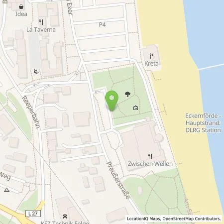 Standortübersicht der Tankstelle Stadtwerke SH GmbH & Co. KG in 24340 Eckernförde