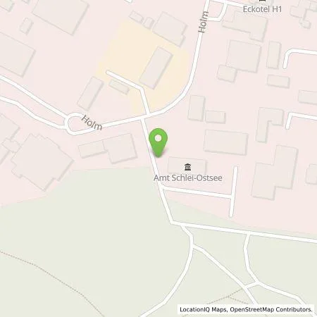 Standortübersicht der Tankstelle Stadtwerke SH GmbH & Co. KG in 24340 Eckernförde