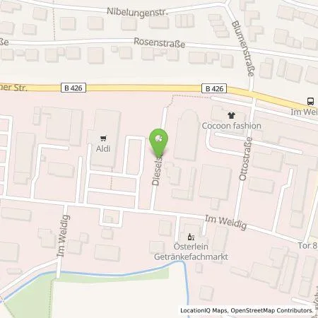 Standortübersicht der Tankstelle Autohaus Seitz GmbH - Obernburg in 63785 Obernburg