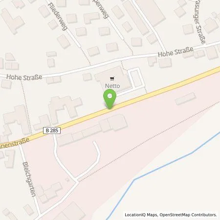 Standortübersicht der Tankstelle Autokaufhaus Rhön GmbH in 97645 Ostheim v.d.Rhön