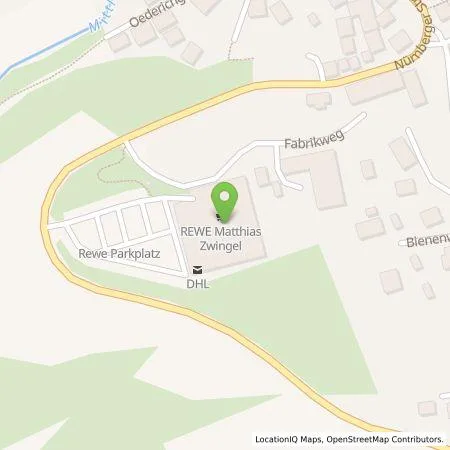 Standortübersicht der Tankstelle EnBW mobility+ AG und Co.KG in 91448 Emskirchen