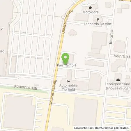 Standortübersicht der Tankstelle Lechwerke AG in 86179 Augsburg