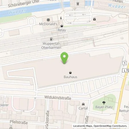 Standortübersicht der Tankstelle EnBW mobility+ AG und Co.KG in 42289 Wuppertal